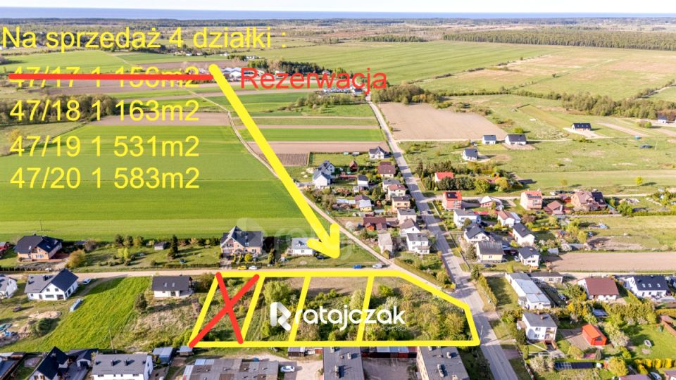 Działka budowlana Wierzchucino sprzedam