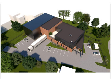 Działka usługowa Dąbrowica