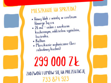 Mieszkanie Nowy Sącz