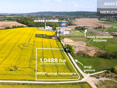 Działka usługowa Pisary