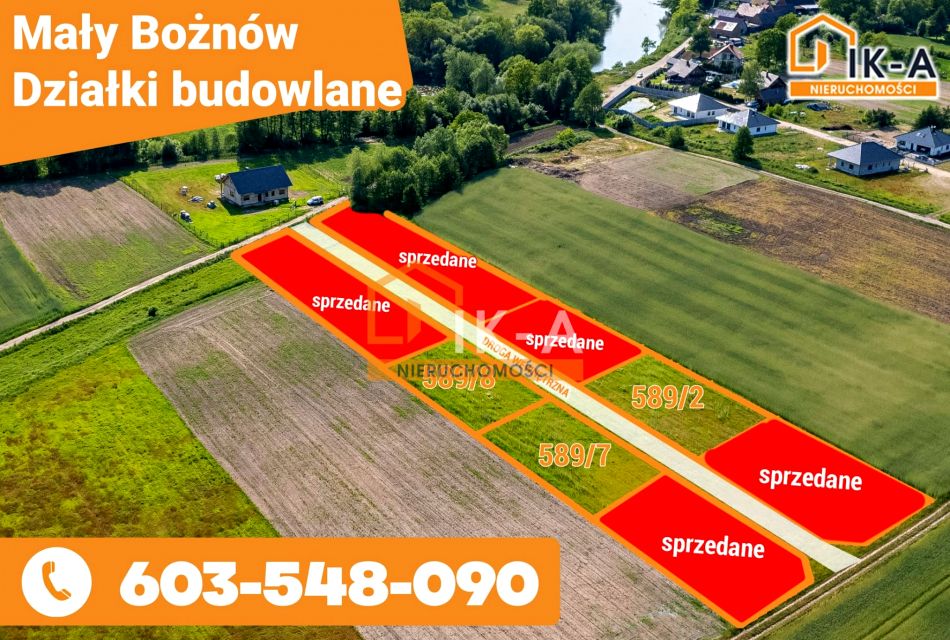 Działka budowlana Bożnów