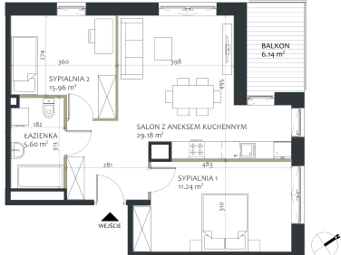 Mieszkanie Sosnowiec