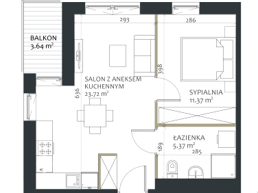 Mieszkanie Sosnowiec