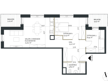 Mieszkanie Sosnowiec