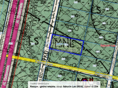 Pusta działka Sękocin Stary