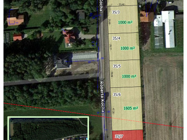 Działka budowlana Tuszyn