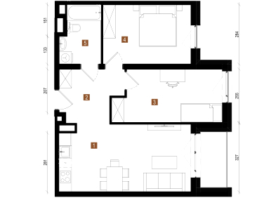 Mieszkanie blok mieszkalny Jelenia Góra