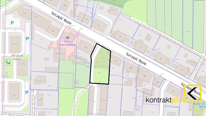 Działka inwestycyjna Ruda Śląska