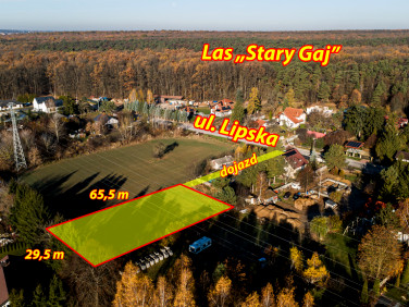 Ogrodzona działka sprzedam