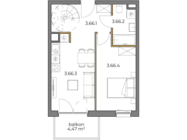 Mieszkanie Dawidy Bankowe