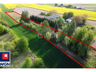 Działka budowlana Łęczna