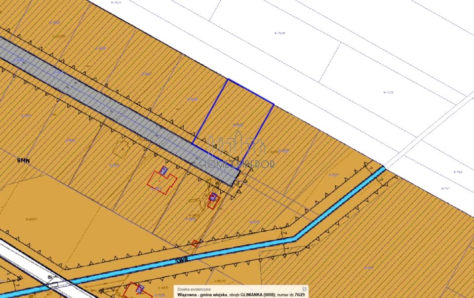 Działka budowlana Glinianka