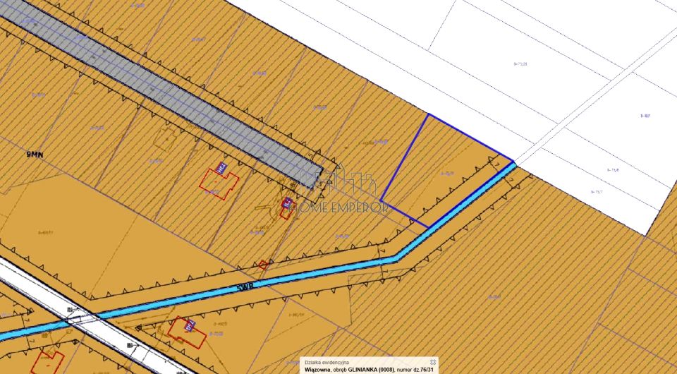 Działka budowlana Glinianka