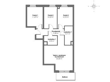 Mieszkanie blok mieszkalny Świdnica