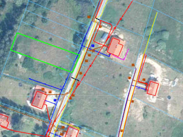 Działka budowlana Woryty
