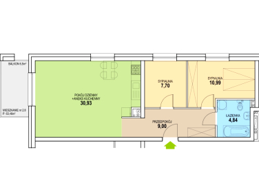 Mieszkanie Zielona Góra