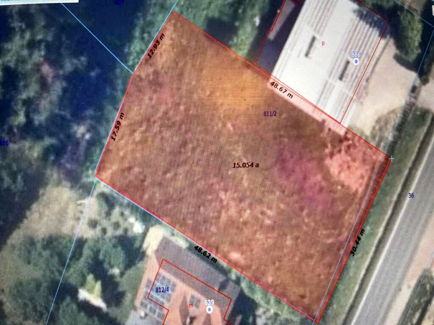 Działka usługowa Koźmice Wielkie