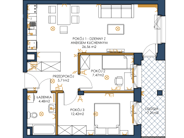 Mieszkanie Szymanów