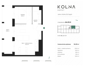 Mieszkanie apartamentowiec Sopot