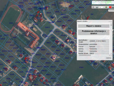 Działka budowlana Somonino