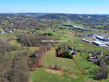 Działka inwestycyjna Głogoczów