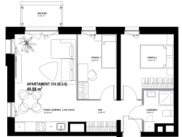 Mieszkanie Kołobrzeg