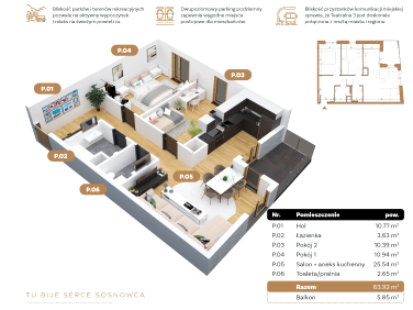 Mieszkanie Sosnowiec