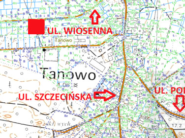 Działka budowlana Tanowo
