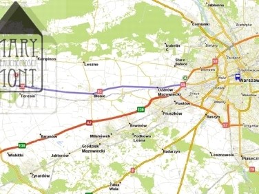 Działka rolna Teresin