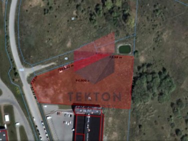 Działka usługowa Pruszcz Gdański