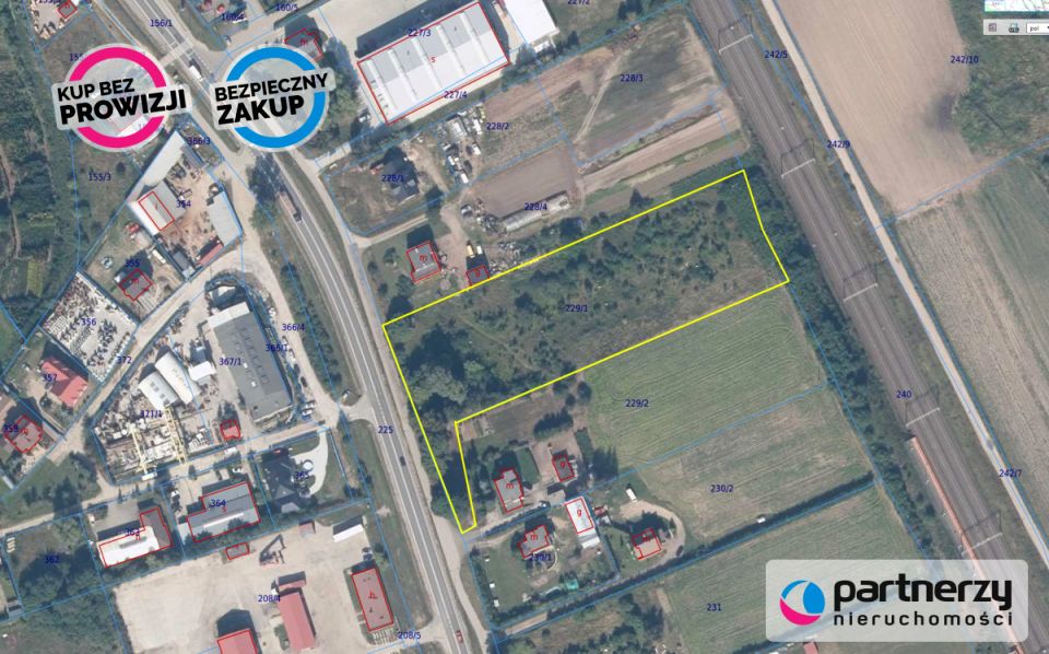 Działka budowlana Różyny sprzedam