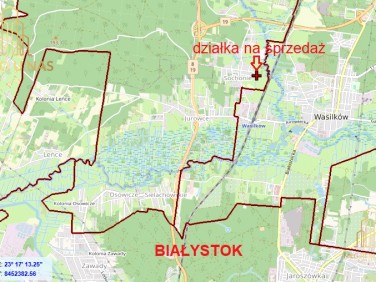 Działka rolna Sochonie