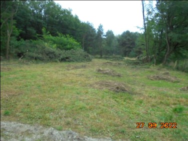 Ogrodzona działka sprzedam