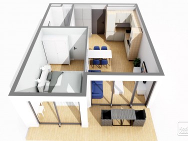 Mieszkanie apartamentowiec przy lesie