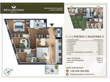 Mieszkanie Siemianowice Śląskie