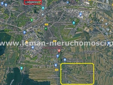 Zabudowana działka Lublin